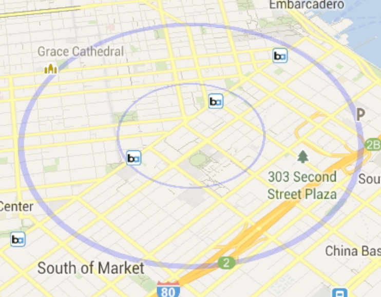 radius tool google maps